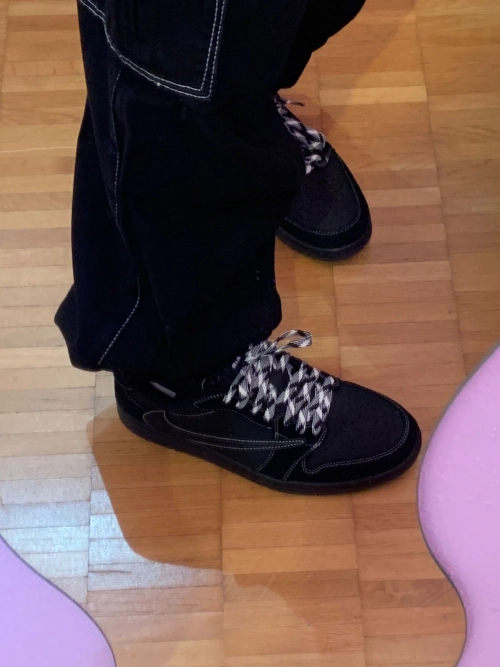 Special offer Batch Travis Scott x Air Jordan 1 Low OG SP Black Phantom DM7866-001 review 