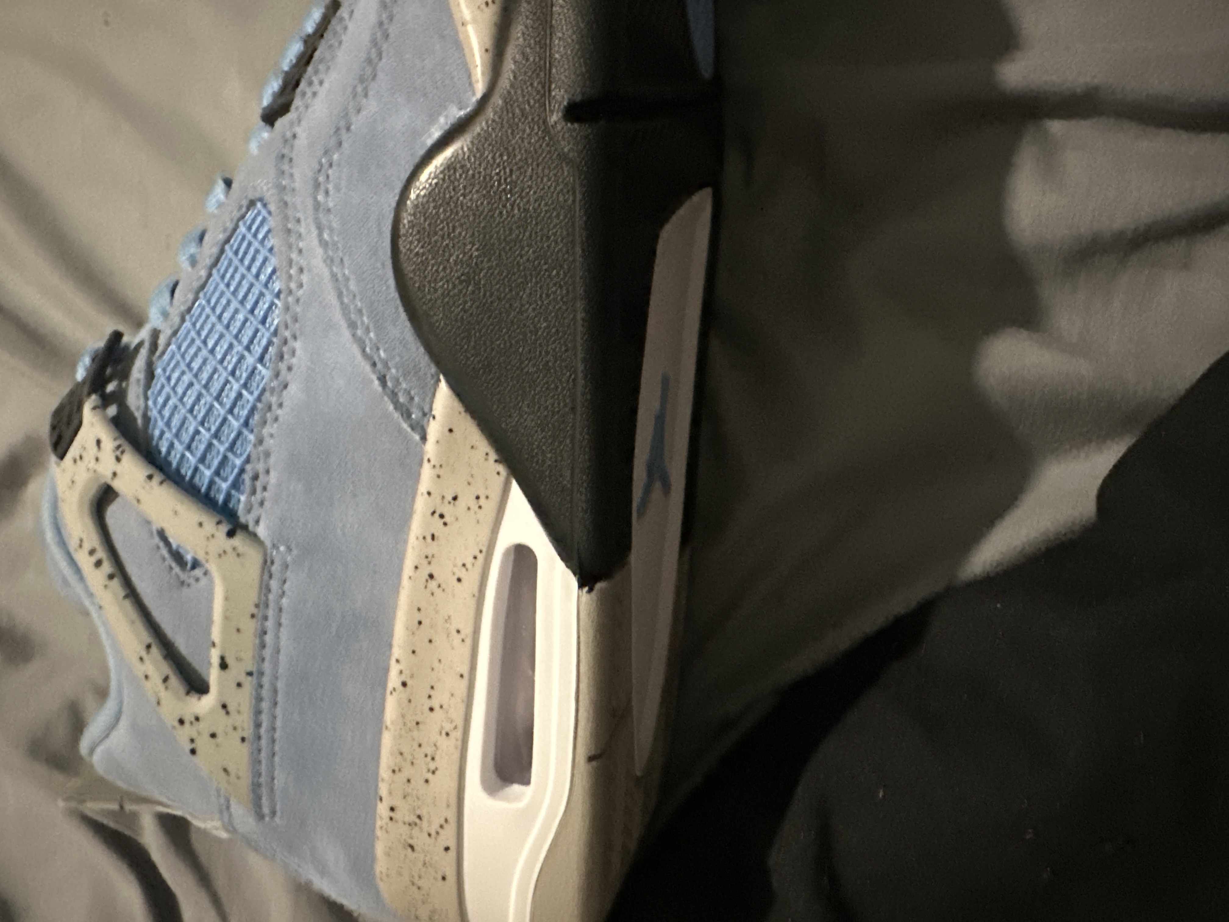 PK God Batch Air Jordan 4 Retro University Blue CT8527-400 review Kaylob Hudson 03