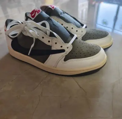 PK God Batch Air Jordan 1 Retro Low OG SP Travis Scott Medium Olive DM7866-200 review D*** 02