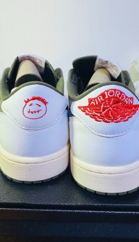PK God Batch Air Jordan 1 Retro Low OG SP Travis Scott Medium Olive DM7866-200 review 2