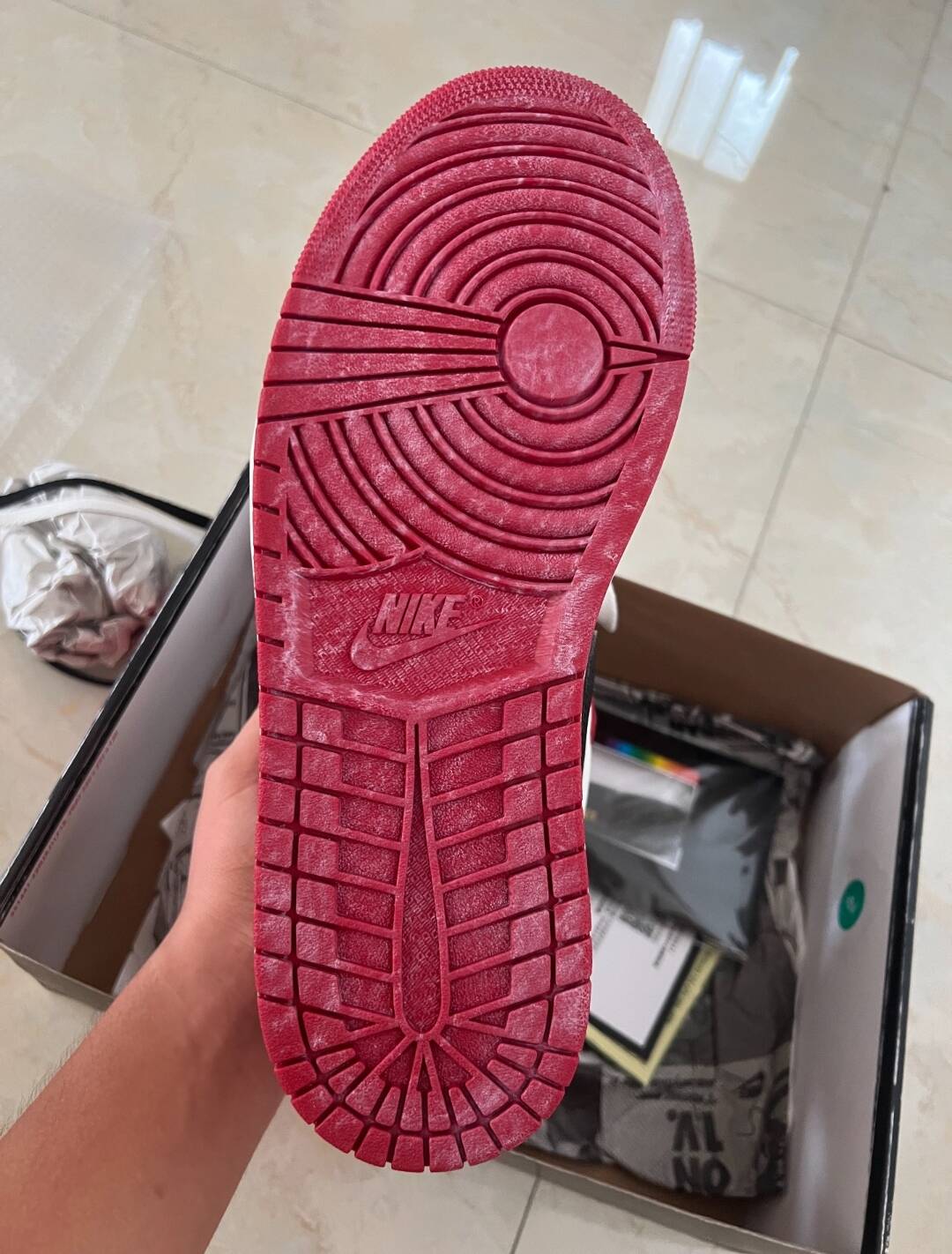 PK God Batch Air Jordan 1 Retro High OG Lost and Found DZ5485-612 review L*** 03