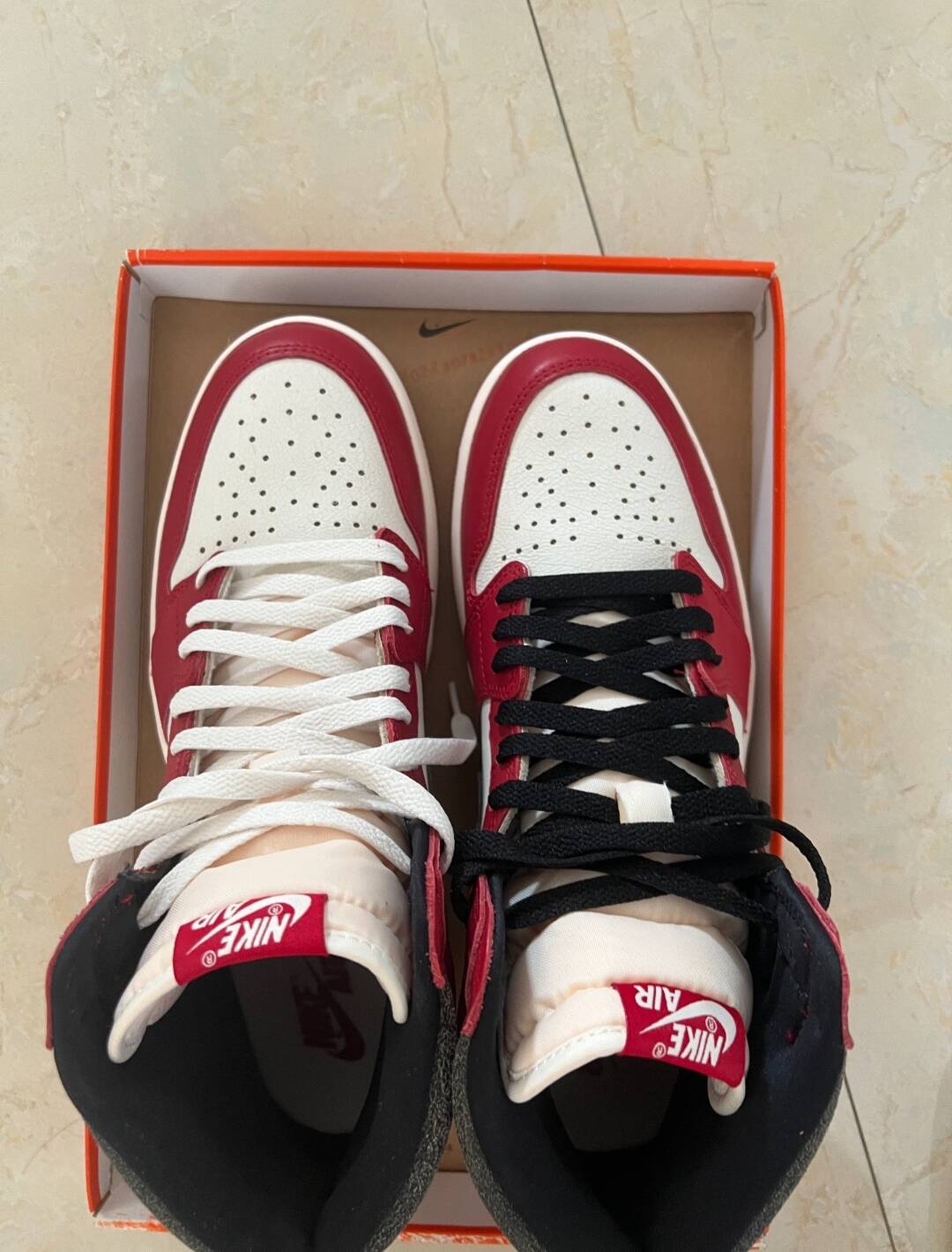 PK God Batch Air Jordan 1 Retro High OG Lost and Found DZ5485-612 review L*** 02
