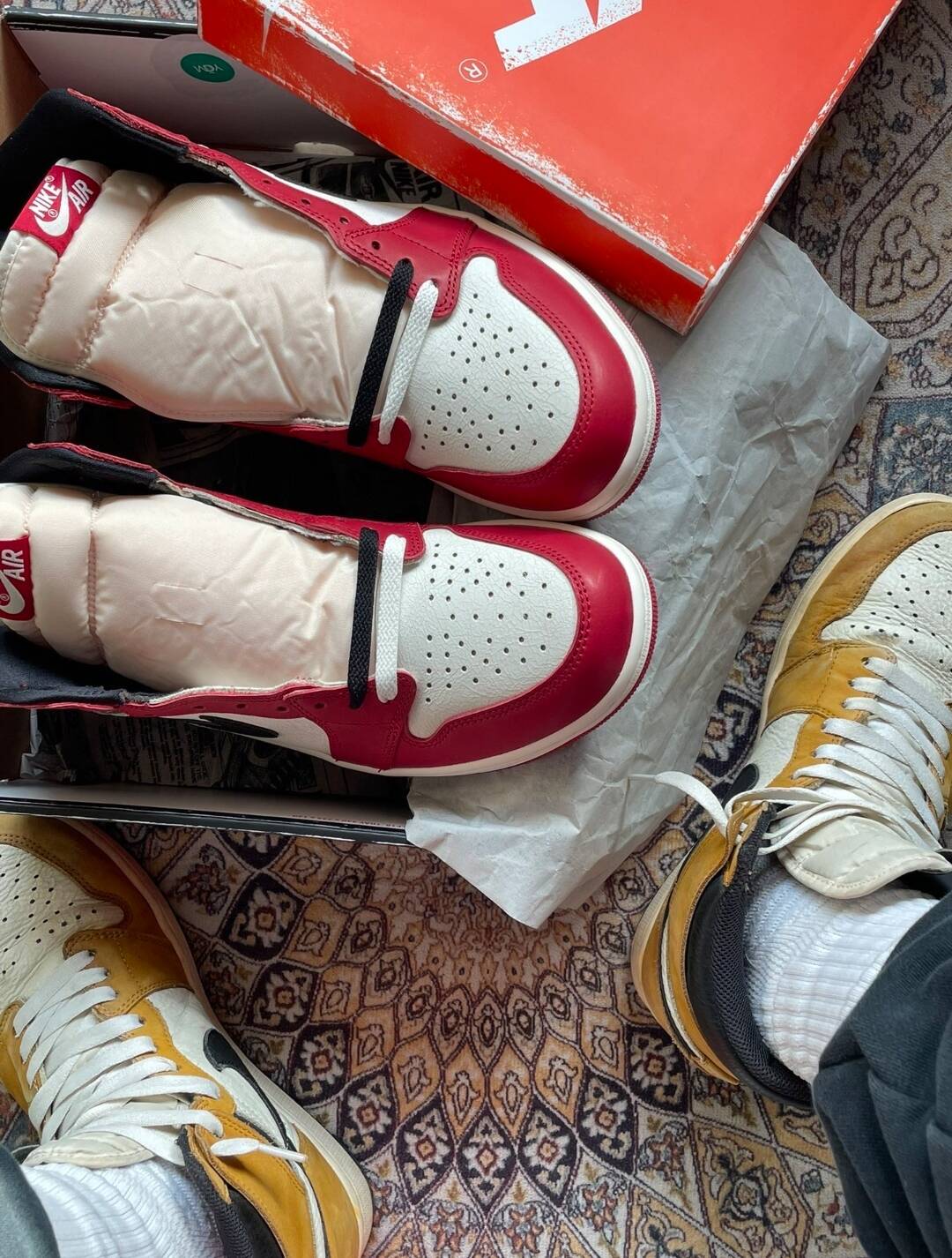 PK God Batch Air Jordan 1 Retro High OG Lost and Found DZ5485-612 review K*** 02