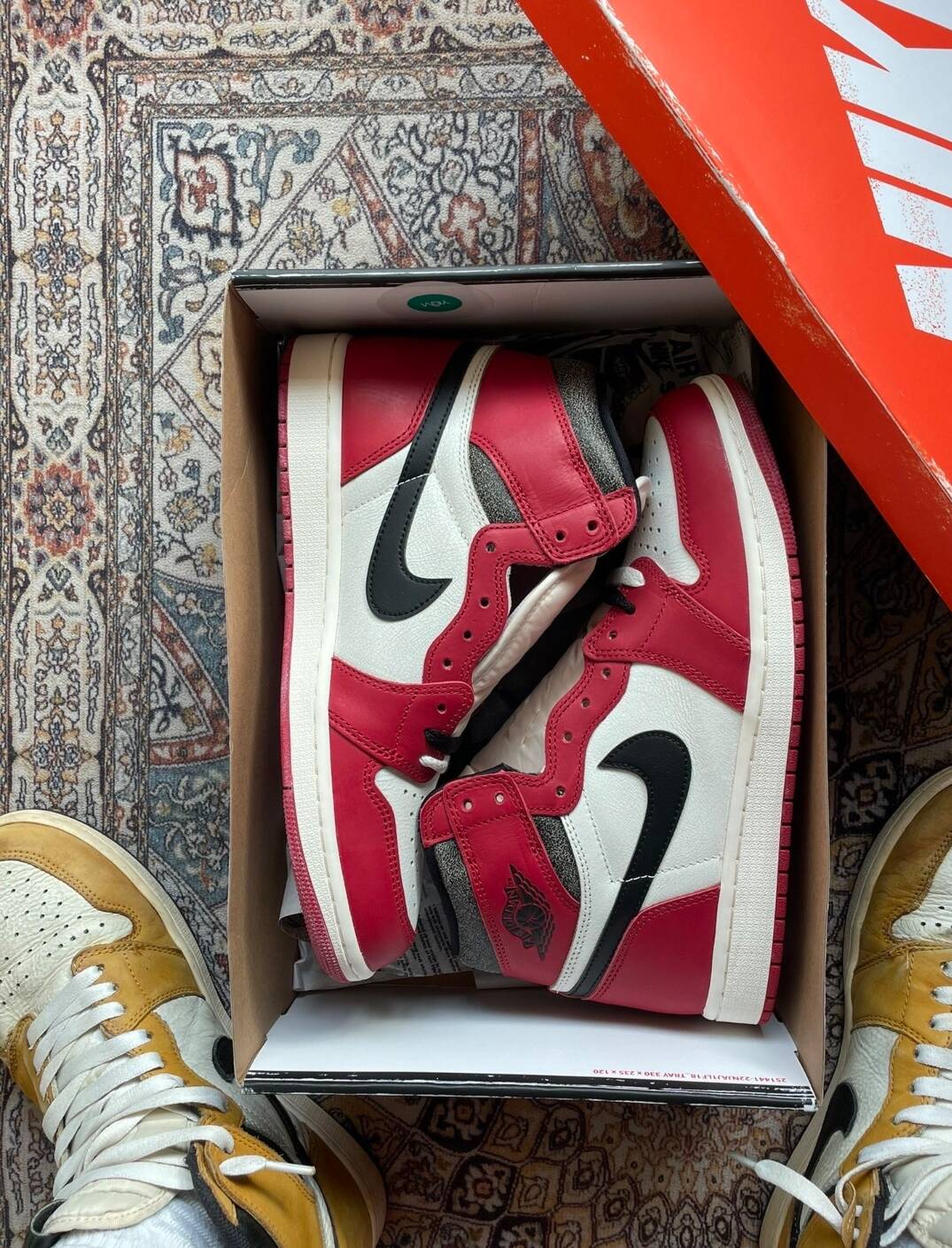 PK God Batch Air Jordan 1 Retro High OG Lost and Found DZ5485-612 review K*** 01