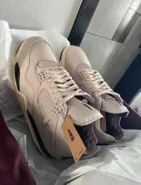 PK God Batch A Ma Maniére x Wmns Air Jordan 4 Retro 'Fossil Stone' FZ4810-200 review 2
