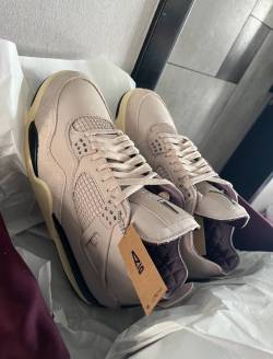PK God Batch A Ma Maniére x Wmns Air Jordan 4 Retro 'Fossil Stone' FZ4810-200 review H*** 03