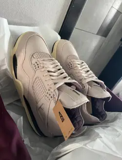 PK God Batch A Ma Maniére x Wmns Air Jordan 4 Retro 'Fossil Stone' FZ4810-200 review H*** 03