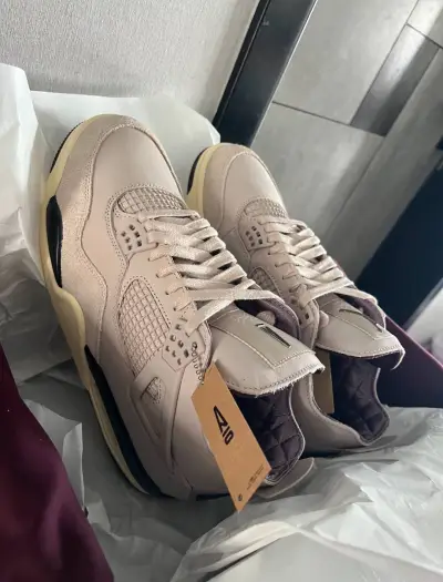 PK God Batch A Ma Maniére x Wmns Air Jordan 4 Retro 'Fossil Stone' FZ4810-200 review H*** 02