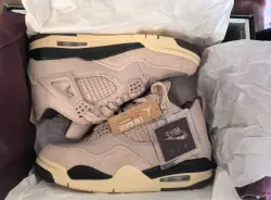 PK God Batch A Ma Maniére x Wmns Air Jordan 4 Retro 'Fossil Stone' FZ4810-200 review V*** 01