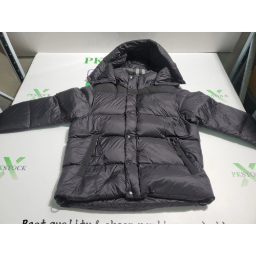 Burberry Hooded Puffer Jacket with Hood Black review 