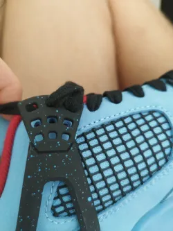 PK God Batch Air Jordan 4 Retro Travis Scott Cactus Jack 308497-406 review Das 01
