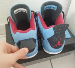 PK God Batch Air Jordan 4 Retro Travis Scott Cactus Jack 308497-406 review Das 03