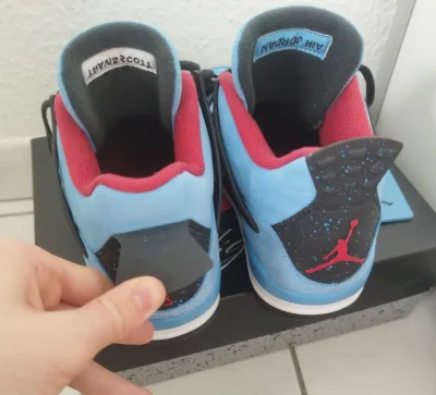 PK God Batch Air Jordan 4 Retro Travis Scott Cactus Jack 308497-406 review Das 02