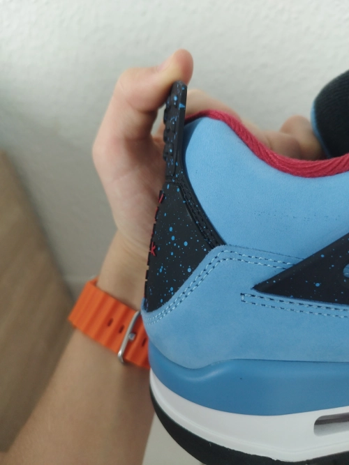 PK God Batch Air Jordan 4 Retro Travis Scott Cactus Jack 308497-406 review 