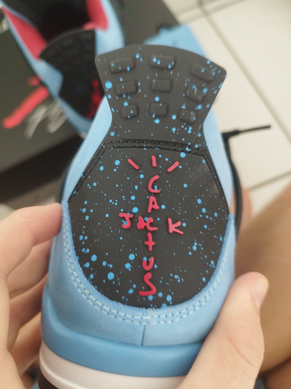 PK God Batch Air Jordan 4 Retro Travis Scott Cactus Jack 308497-406 review Das 05