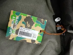 BAPE Black Eye Patch Color Camo Shark Full Zip Hoodie Black review E*** 04