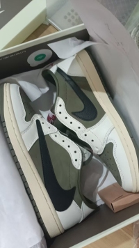 PK God Batch Air Jordan 1 Retro Low OG SP Travis Scott Medium Olive DM7866-200 review 0