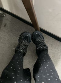 Balenciaga Track Sneaker All Black review 0