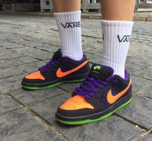 LJR Batch Nike SB Dunk Low Night of Mischief Halloween BQ6817-006 review 