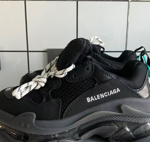 Pkstockx Balenciaga Triple S Black 524039 W06E2 2020 review Alex Medina
