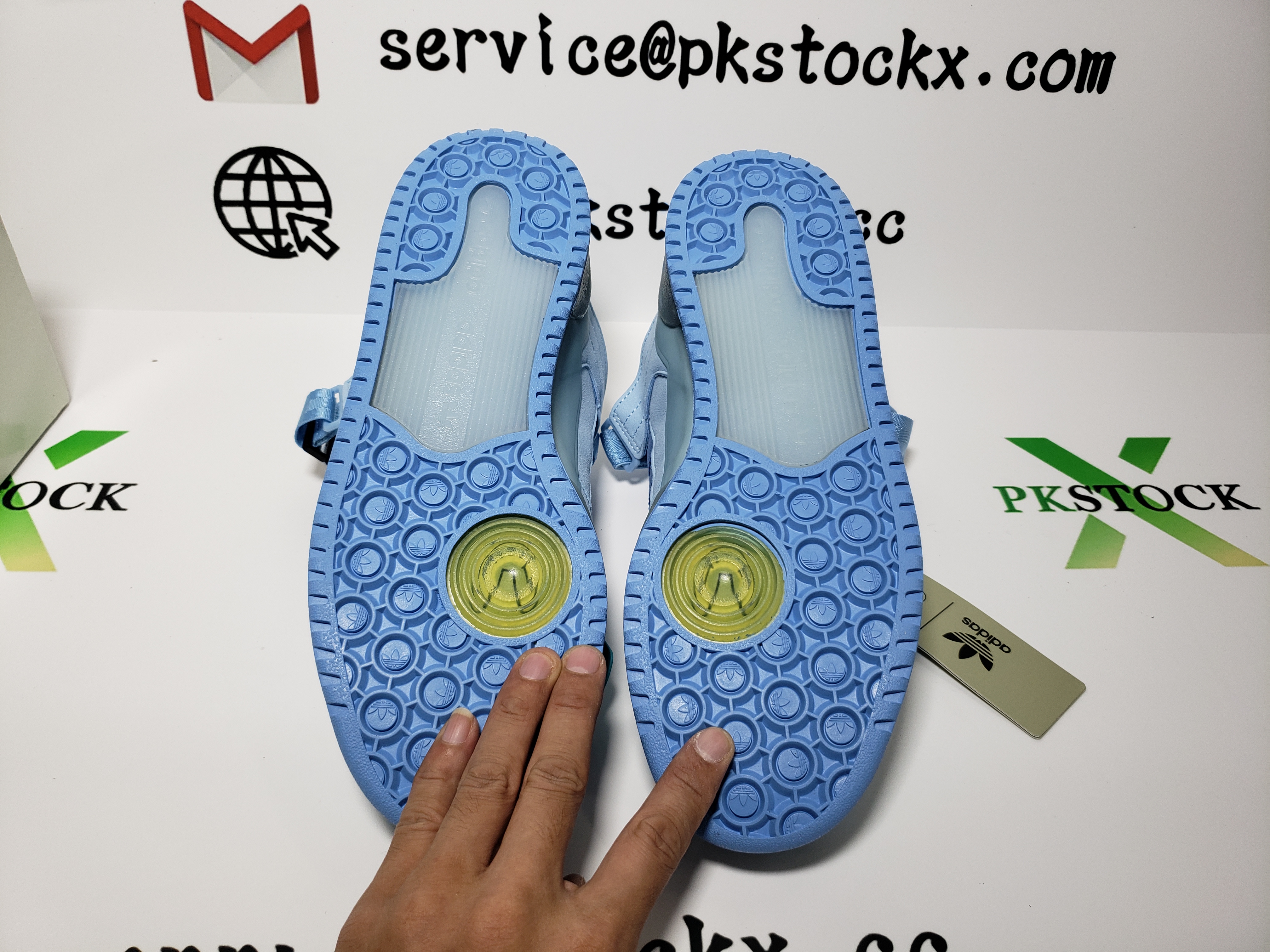 Adidas Forum Buckle Low Bad Bunny Blue Tint review G*** 04