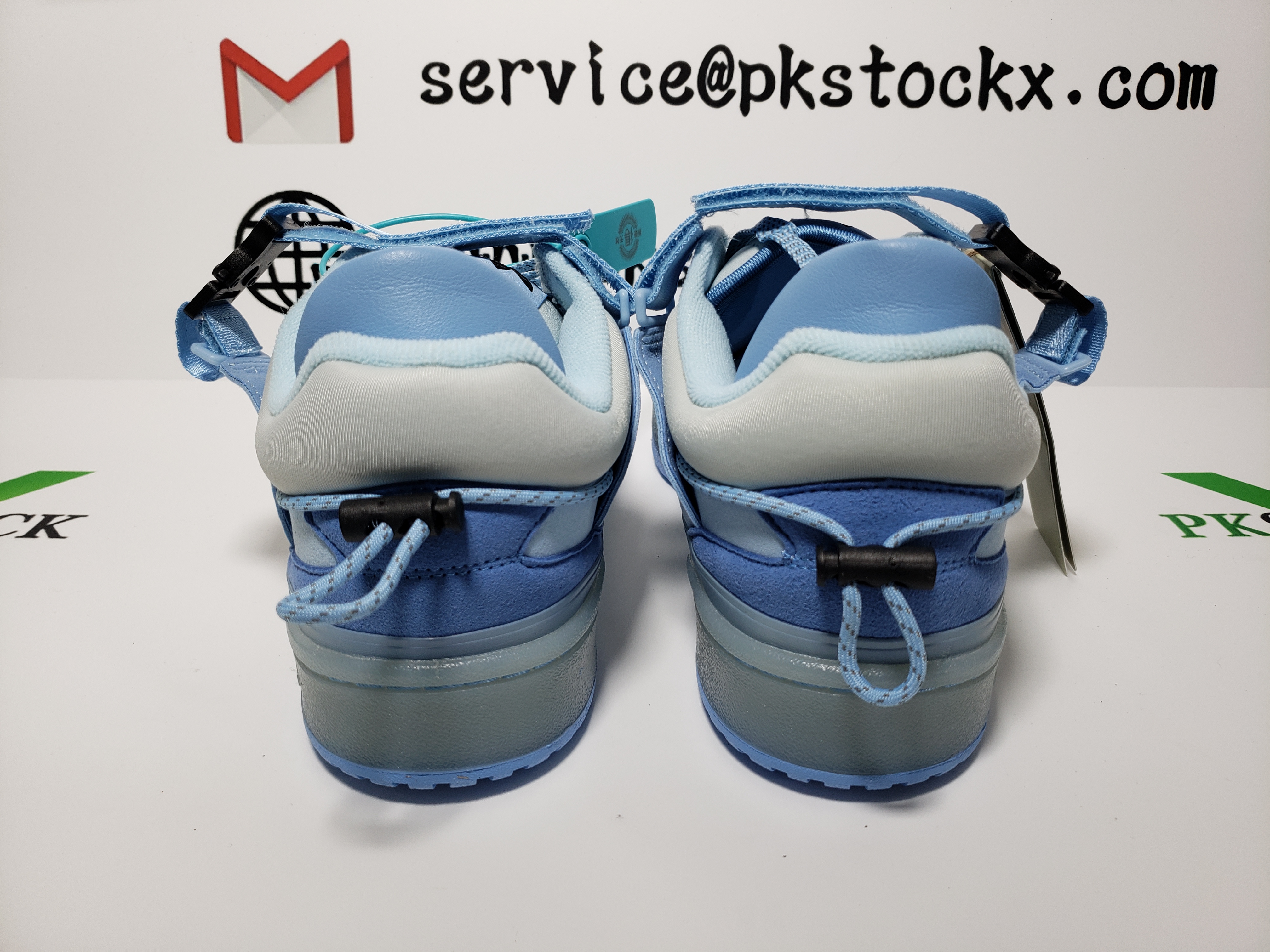 Adidas Forum Buckle Low Bad Bunny Blue Tint review G*** 03