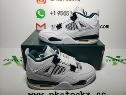 PK God Batch Air Jordan 4 Retro Oxidized Green FQ8138-103  review J*** 01