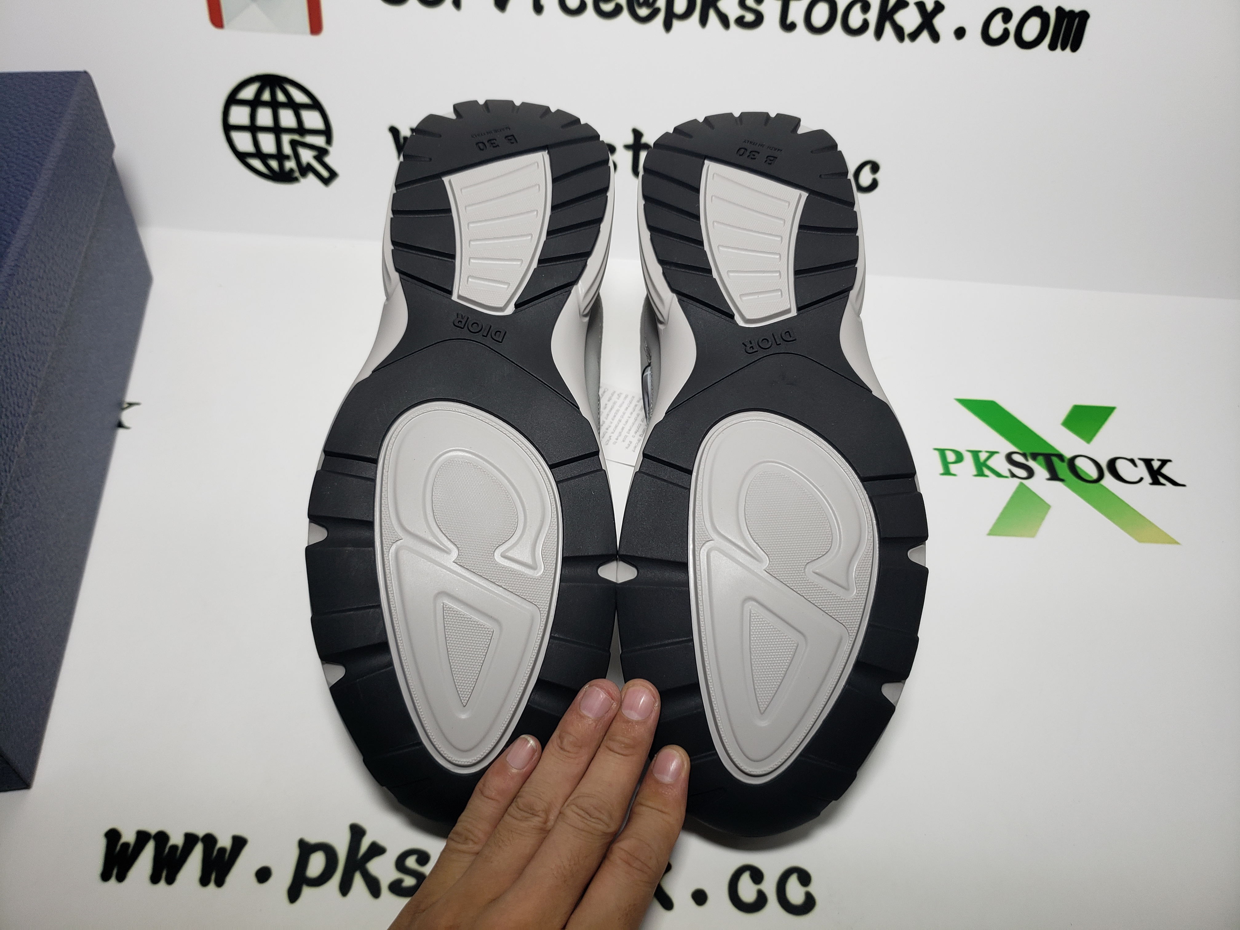 PK God Batch Dior Light Grey 'B30' Sneakers Grey 3SN279ZND-H860 review N*** 04