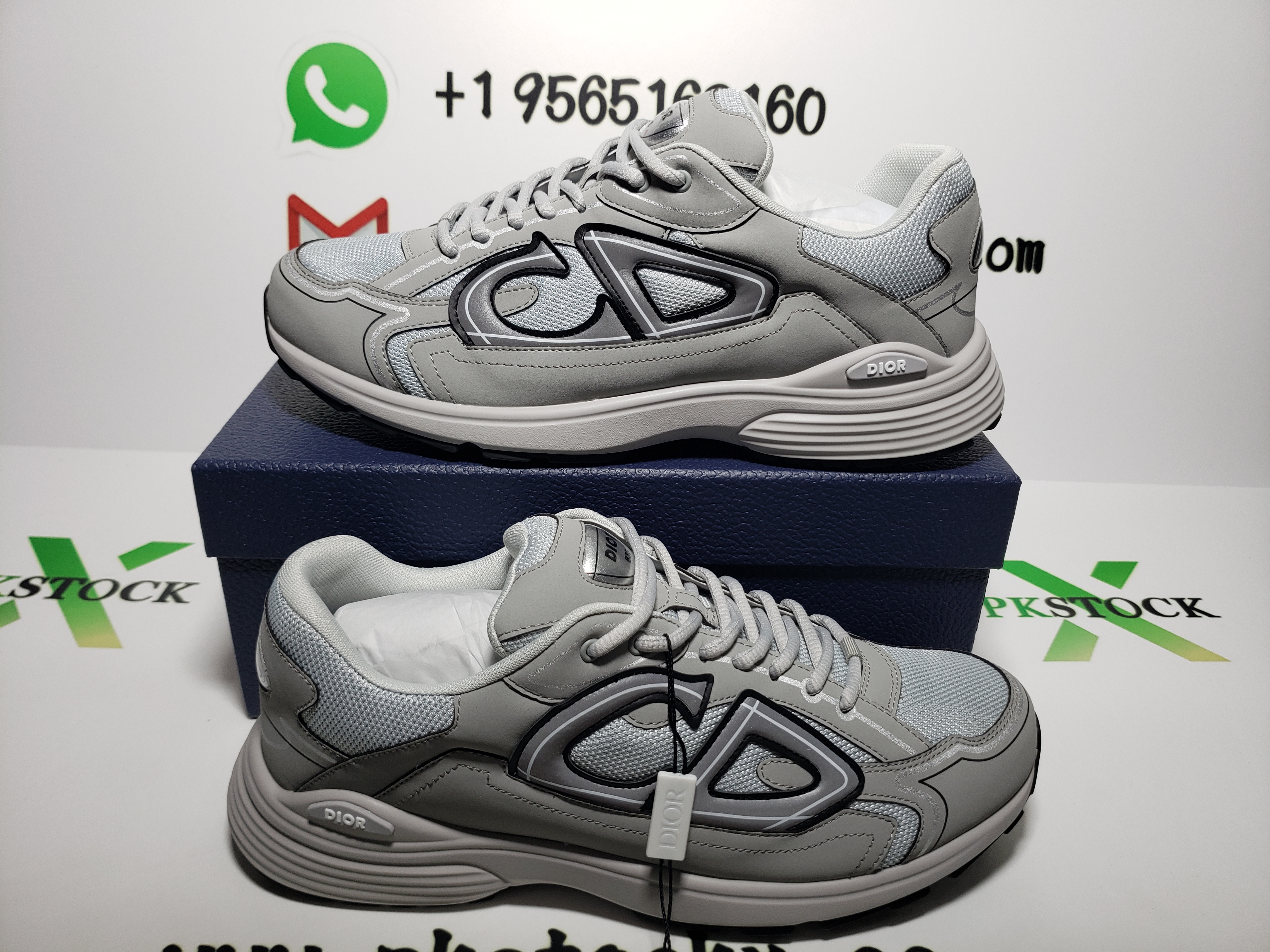 PK God Batch Dior Light Grey 'B30' Sneakers Grey 3SN279ZND-H860 review N*** 00