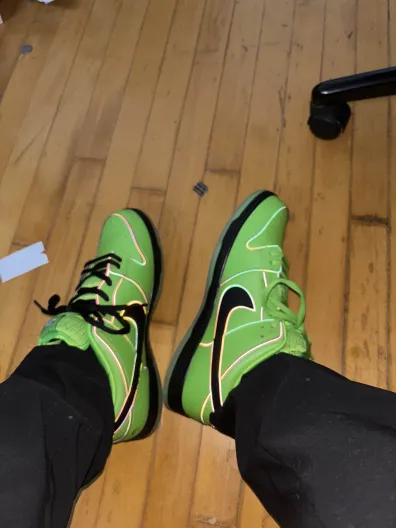 PK God Batch The Powerpuff Girls x Nike SB Dunk Low “Buttercup” FZ8319-300 review M*** 02