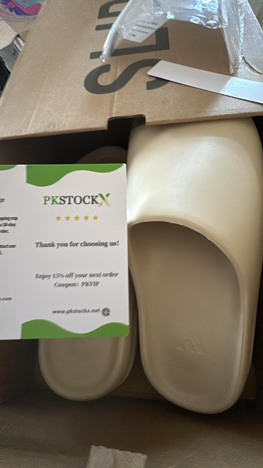 PK God Batch Adidas Yeezy Slide BONE  FW6345  review Ghassen Arfaoui