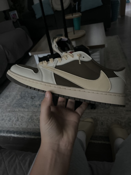 【Flash Sale】Air Jordan 1 Retro Low OG SP Travis Scott Reverse Mocha DM7866-162  review 