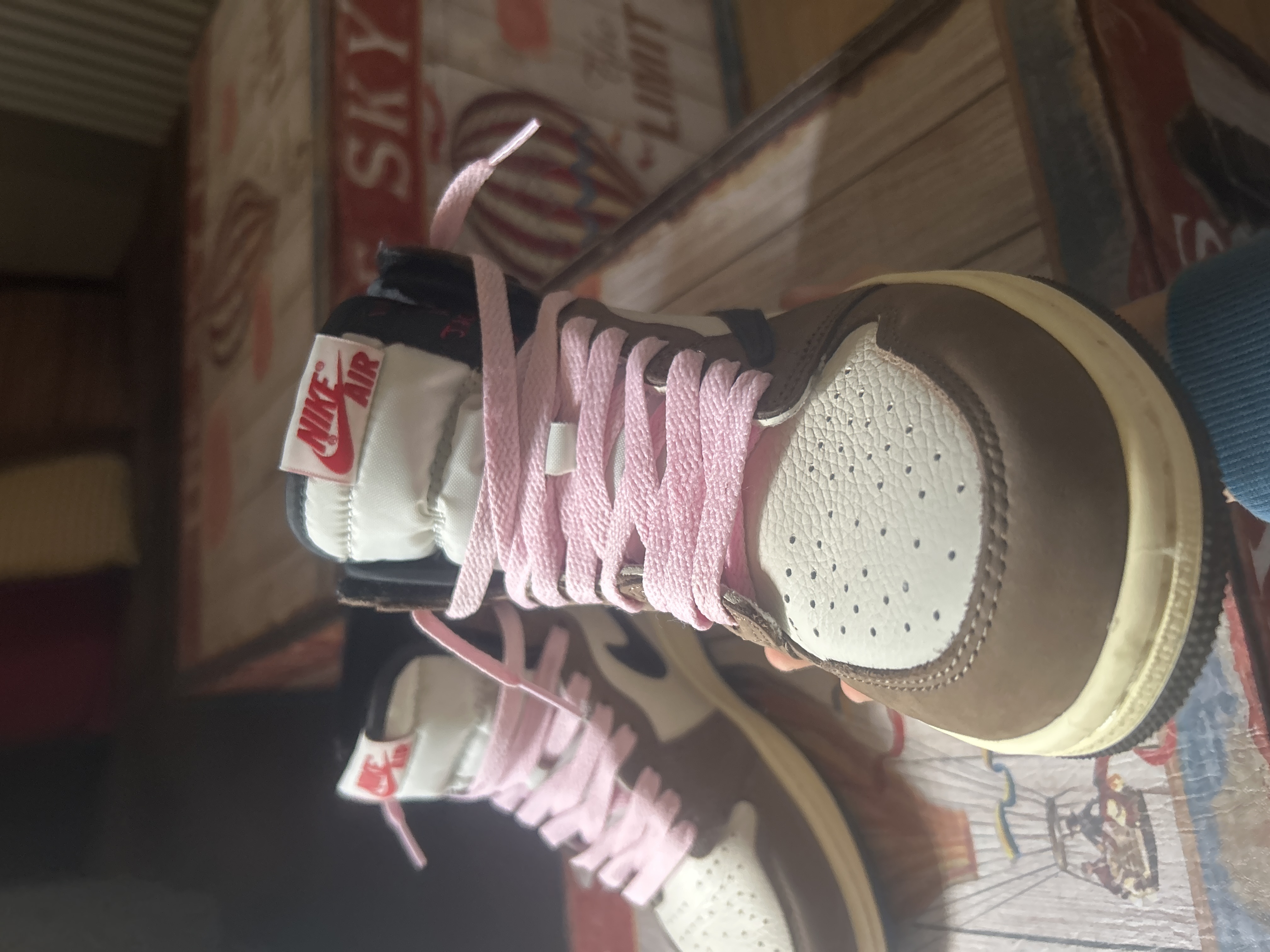 PK God Batch Air Jordan 1 Retro High Travis Scott CD4487-100 review Matt 02