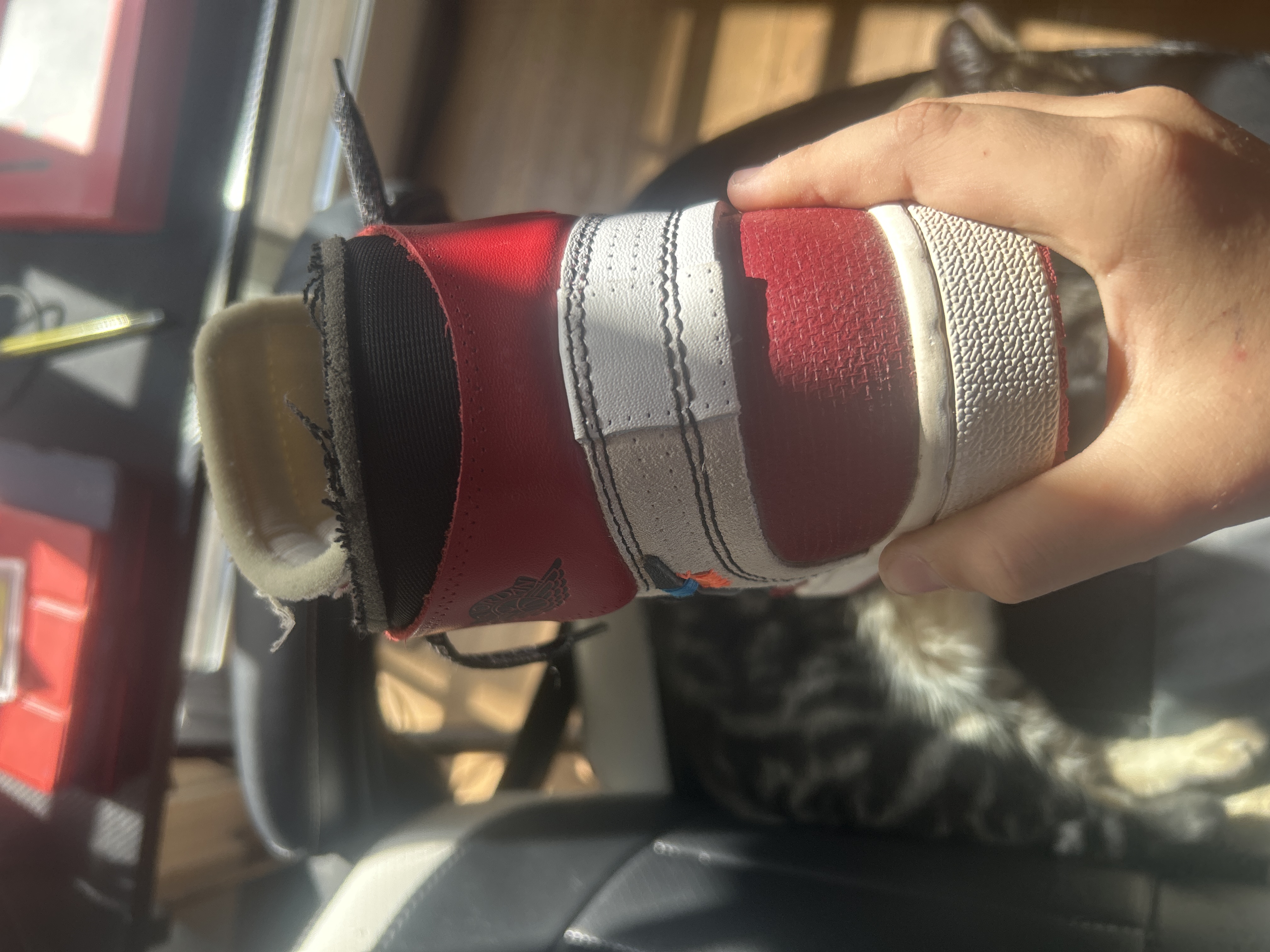 PK God Batch Air Jordan 1 Retro High Off-White Chicago AA3834-101 review Matt 02