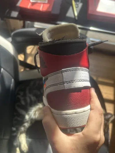 PK God Batch Air Jordan 1 Retro High Off-White Chicago AA3834-101 review Matt 02