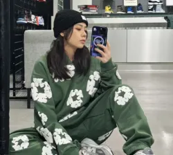 Denim Tears The Cotton Wreath Sweatshirt  Green review Amy Bartolotto