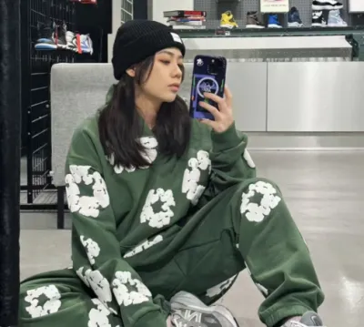 Denim Tears The Cotton Wreath Sweatshirt  Green review Amy Bartolotto