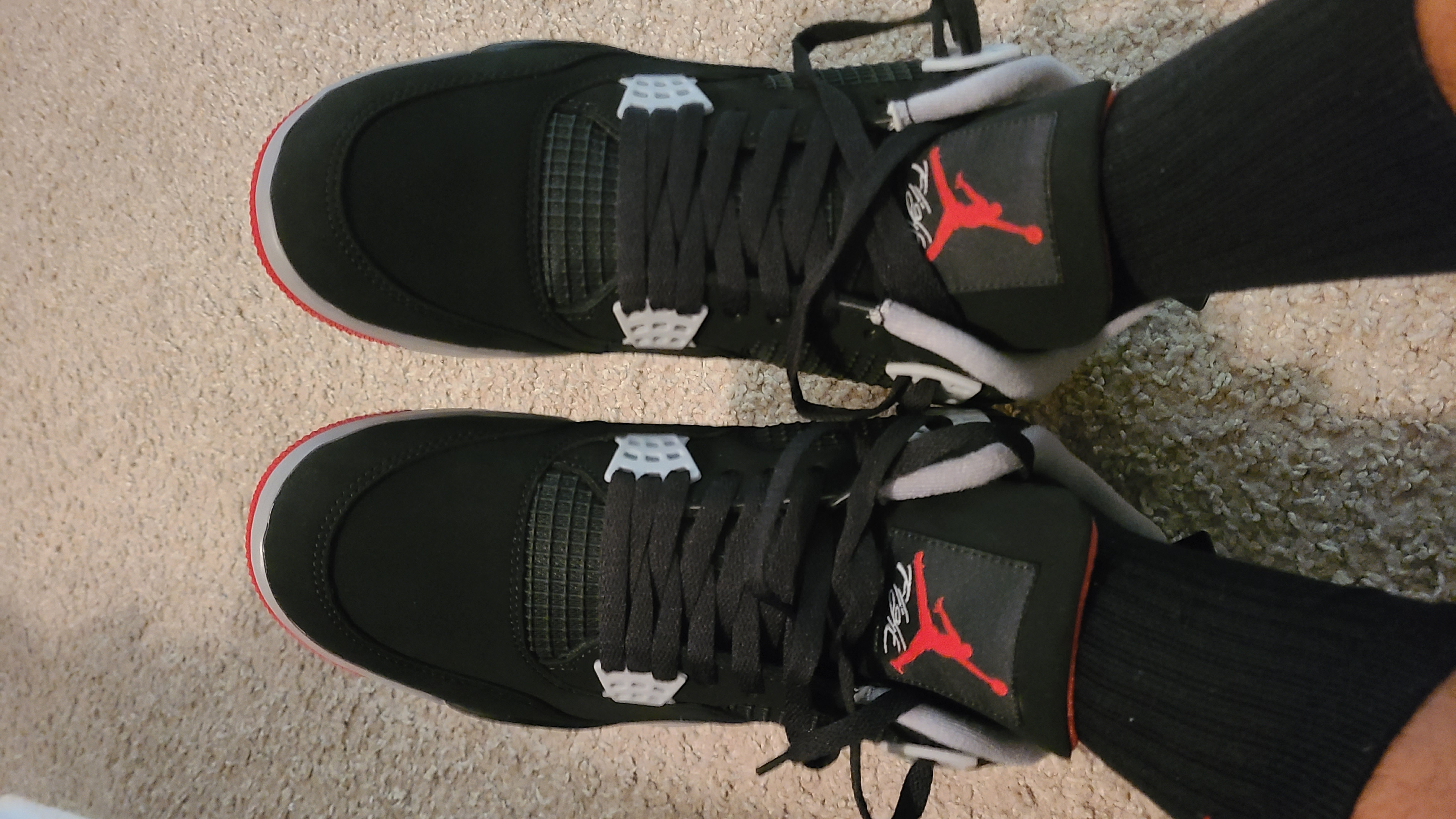 Special offer Batch Air Jordan 4 Retro Bred 308497-060 review Charlie 03
