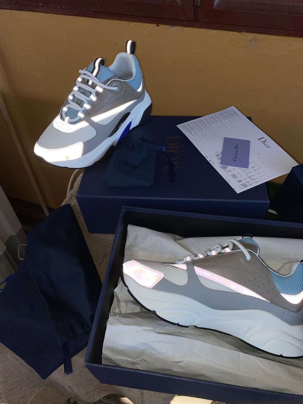 PK God Batch Dior B22 Whie Blue 3SN231YXX H865 review Ismail Jabri 04