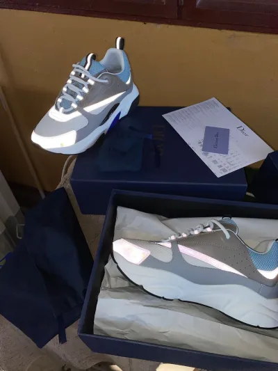 PK God Batch Dior B22 Whie Blue 3SN231YXX H865 review Ismail Jabri 03