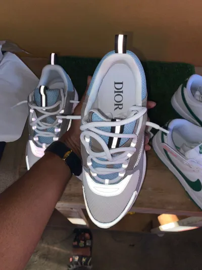 PK God Batch Dior B22 Whie Blue 3SN231YXX H865 review Ismail Jabri 02