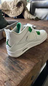 PK God Batch Air Jordan 4 Retro Metallic Green CT8527-113 review 0