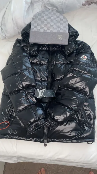 Moncler Maya Short Down Jacket Black (NFC) review J***