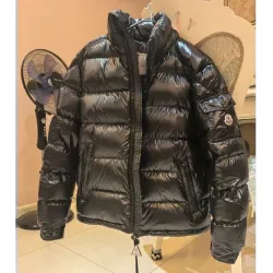 Moncler Maya Short Down Jacket Black (NFC) review H***