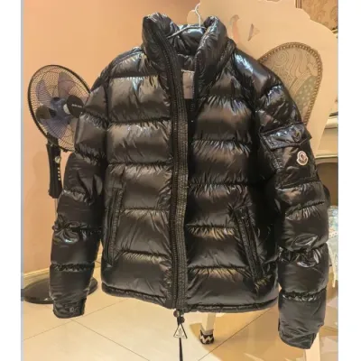 Moncler Maya Short Down Jacket Black (NFC) review H***