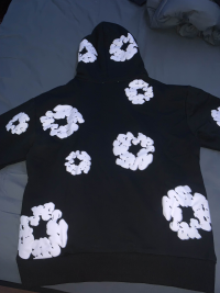 Denim Tears The Cotton Wreath Sweatshirt Black SS23 review 1