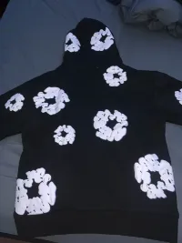 Denim Tears The Cotton Wreath Sweatshirt Black SS23 review 1