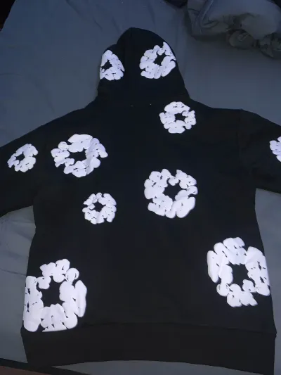 Denim Tears The Cotton Wreath Sweatshirt Black SS23 review H*** 01