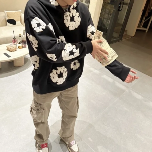 Denim Tears The Cotton Wreath Sweatshirt Black SS23 review 