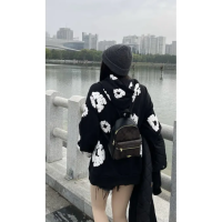 Denim Tears The Cotton Wreath Sweatshirt Black SS23 review 0